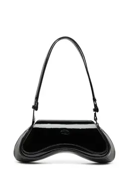 Diesel-Play Crossbody Patent Fabric Bag-Donna 52365762003284