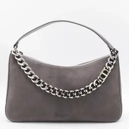 Twin-Set-Bags Medium Melange Grey/Nickel-Donna 52366968717652