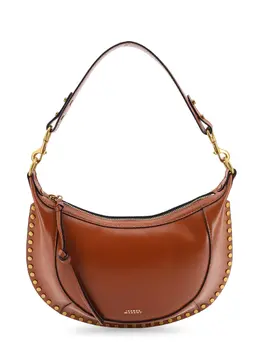 Isabel Marant-Naoko Leather Crossbody Bag-Donna 52367185707348