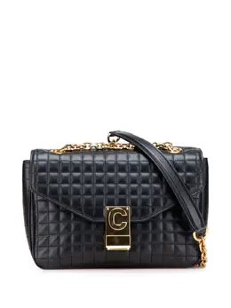 Celine 2018 Medium Quilted Calfskin C crossbody bag 31680945