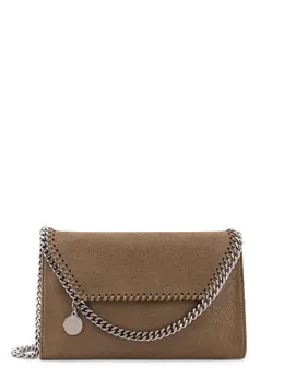 Stella McCartney Falabella Wallet Shaggy Deer Shoulder Bag-Donna