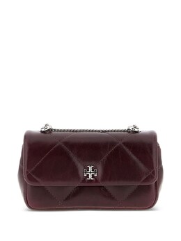 Tory Burch Kira Mini Leather Crossbody Bag 169327500 Burgundy