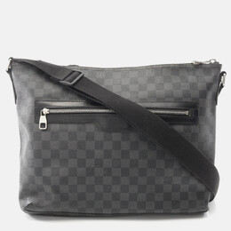 Louis Vuitton Mick Mm Crossbody Shoulder Bag Damier Graphite Black 1196404