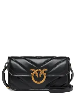 Pinko Love Bird-buckle shoulder bag 30379116