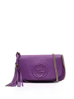 Gucci 2016-2025 Medium Leather Soho Chain Flap crossbody bag 31706348