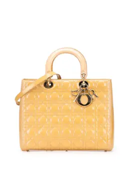 Christian Dior 2012 Large Patent Cannage Lady Dior satchel 31706018