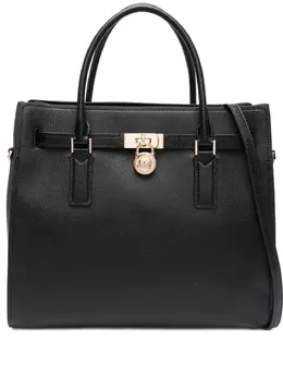 Большая сумка Hamilton Moderne с замком Michael Kors, черный 31535586 | черный