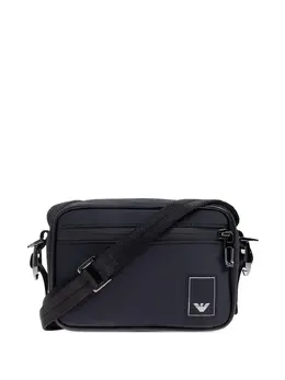 Emporio Armani logo-patch messenger bag 31342095