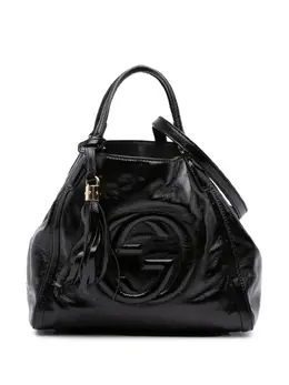 Gucci 2016-2025 Small Patent Soho Satchel Артикул 31702502 Размеры 525040