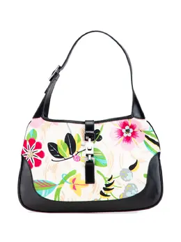 Gucci 2000-2015 Jackie Shoulder Bag in White - Art:31705869