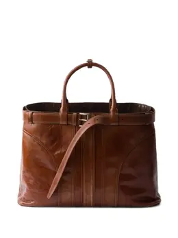 Сумка-тоут Buckle Prada, коричневый 31065986 | коричневый