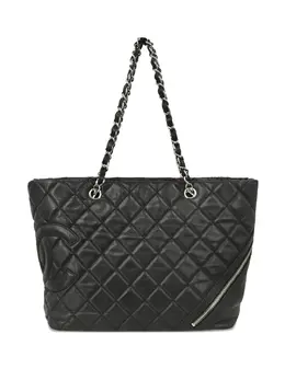Chanel 2007 Cambon Ligne Quilted Chain Tote Bag - Ref: 31370318