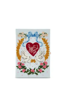 Olympia Le-Tan Embroidered Doves Clutch Bag 30902713