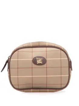 Burberry 20th Century Vintage Check Canvas Clutch Bag - Article: 31707236