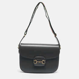 Gucci Grey Leather Horsebit 1955 Shoulder Bag 1198146