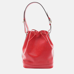 Louis Vuitton Noe Red Epi Leather Shoulder Bag 1196460
