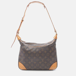 Louis Vuitton Boulogne Pm Shoulder Bag Monogram Canvas Brown 1196462