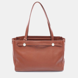 Hermes Cabana Gulliver Brown Leather Tote Bag 1196320