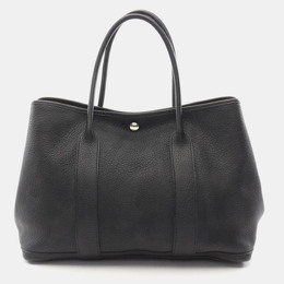 Hermes Garden Party PM Black Leather Bag 1196336