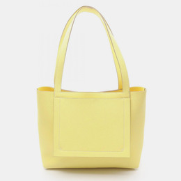 Hermes Cabasselier 31 Soufre Taurillon Clemence Leather Shoulder Bag 1196331