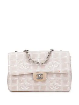 Chanel 2002-2003 Medium New Travel Line Nylon Single Flap shoulder bag 31720746