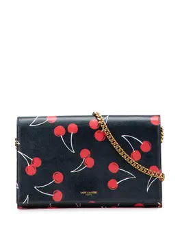 Saint Laurent 2013-2025 Leather Cherry Wallet on Chain crossbody bag 31719321