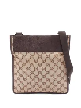 Gucci 2000s GG canvas shoulder bag 31680007