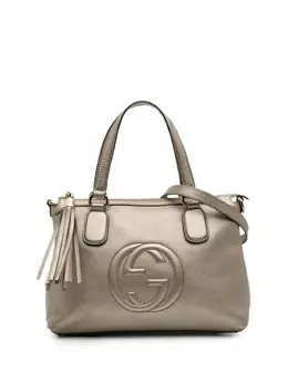 Gucci 2016-2025 Small Metallic Leather Soho Working satchel 31721118