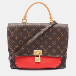 Louis Vuitton Marignan Monogram Coquelicot Canvas Shoulder Bag 1196564