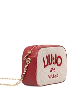 Liu Jo small logo-embroidered crossbody bag 30626399