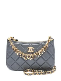 Chanel 2021 logo-charm shoulder bag 31680025
