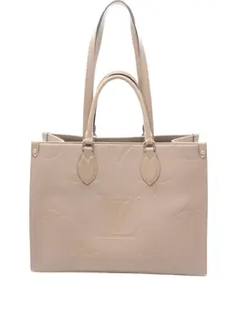 LUXURY PRE-OWNED LOUIS VUITTON 2021 ON-THE-GO MM SHOULDER BAG EXCELLENT CONDITION