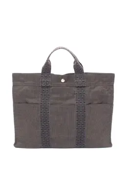 Hermes 31678652 2000s Yale Line MM Tote Bag – Authentic Vintage Canvas Accessory