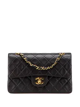 Chanel 1991-1994 Small Classic Lambskin Double Flap shoulder bag 31721432