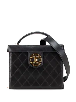 Chanel 31718444 - CC Stitched Calfskin Turnlock Case Vanity Bag