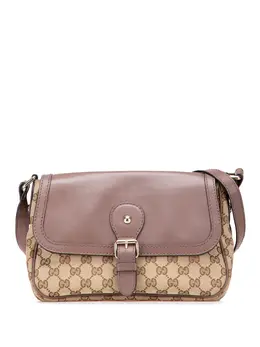 Gucci 31718742 GG Canvas Sukey Crossbody Bag