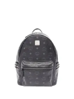 MCM 2000s Visetos Studded Backpack