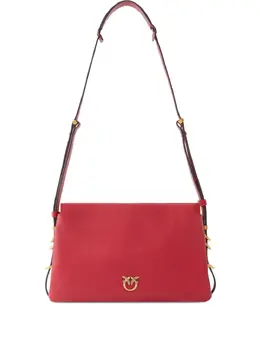Pinko Love Birds Plaque Leather Cross Body Bag - 30379150