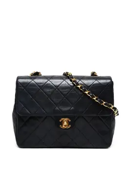 Chanel 1989-1991 Mini Classic Flap Square Shoulder Bag - Article: 31680403