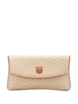 Celine 1990 Macadam Coated Canvas clutch bag 31720961