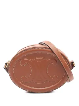 Celine 2000-2025 Small Calfskin Cuir Triomphe Oval crossbody bag 31754295