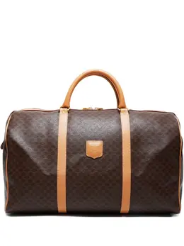 Celine 1990-2000 large Macadam shoulder bag 31667893