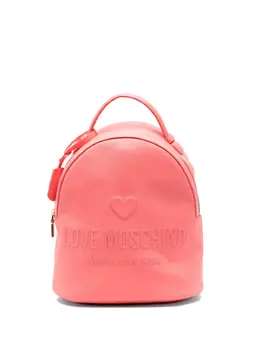 Love Moschino logo-embossed backpack 30740914