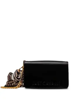 Just Cavalli logo-plaque chain-strap crossbody bag 29572808