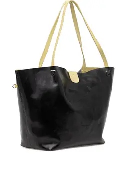 Patrizia Pepe leather top-handle tote bag 30619269