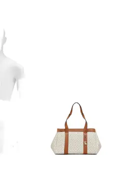 Сумка-шоппер с монограммой Michael Kors, серый 31189501 | серый