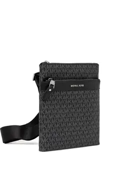 Сумка-мессенджер с монограммой Hudson Michael Kors, черный 31218397 | черный