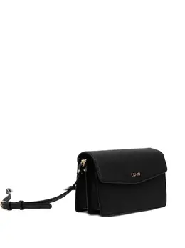 Liu Jo logo-plaque flap crossbody bag 30626296