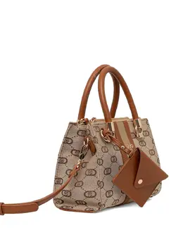 Liu Jo monogram-jacquard tote bag 30624945