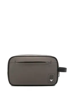 Emporio Armani logo-detail wash bag 31342464
